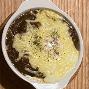 たまご入りカレードリア♪